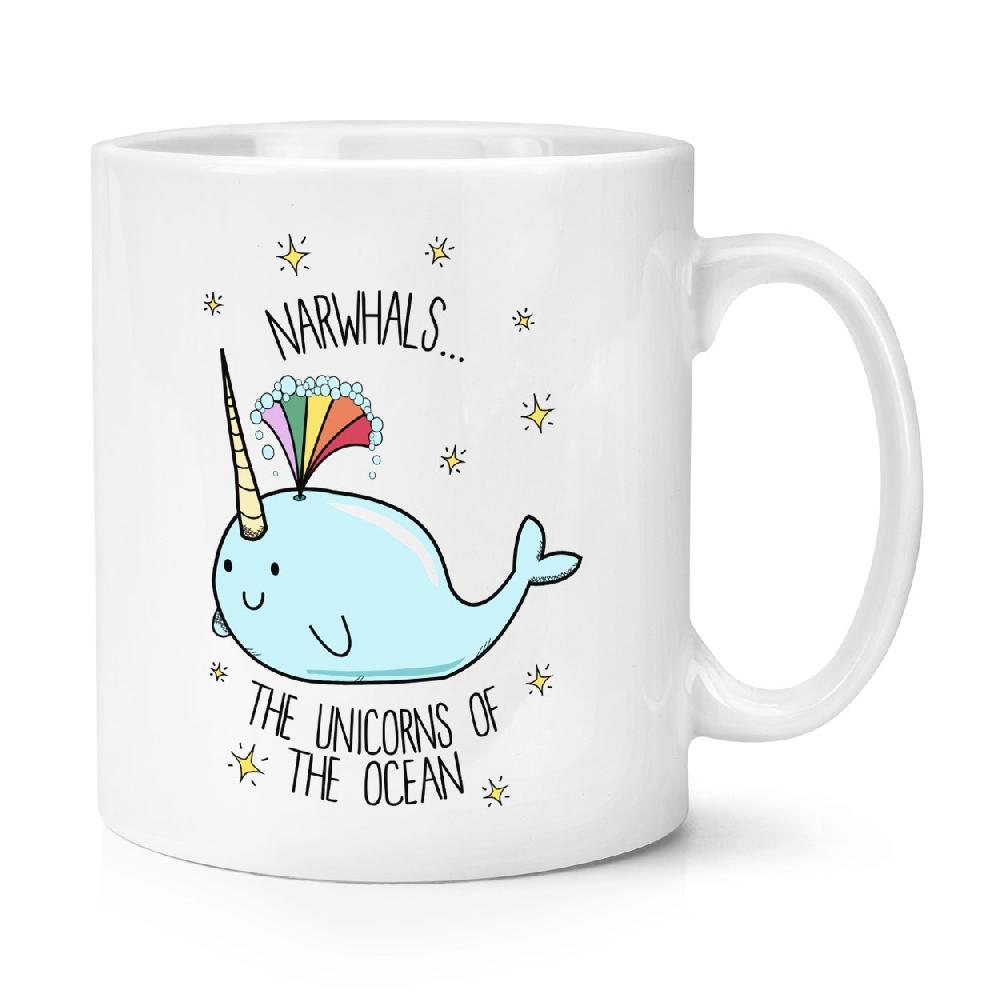 gift base Narwhals The Unicorns Of The Ocean 10oz Mug Cup