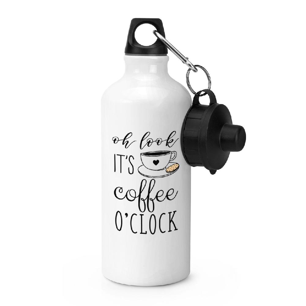 gift base Oh Look It's Coffee O'Clock Sports Bottle