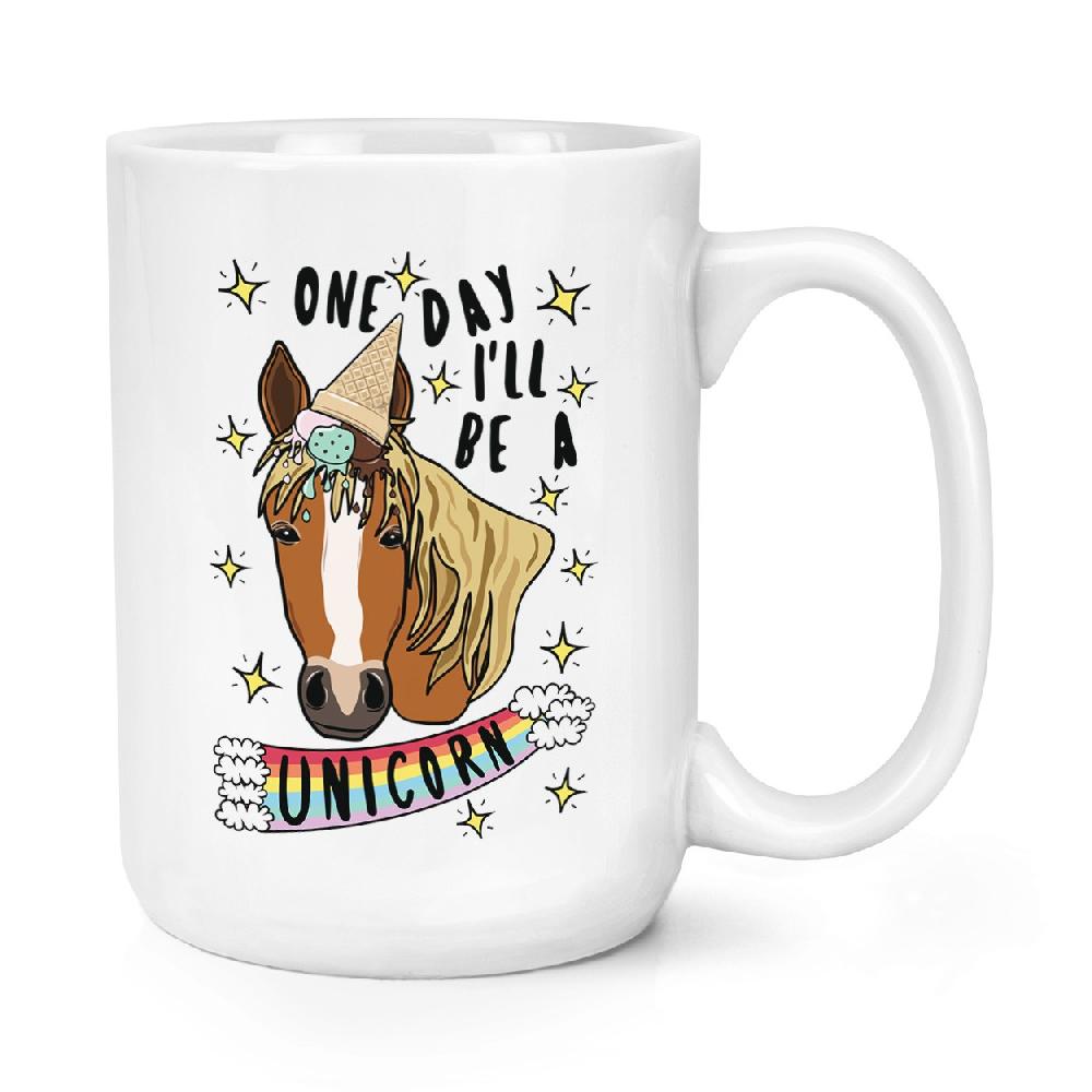 gift base One Day I'll Be A Unicorn 15oz Large Mug Cup