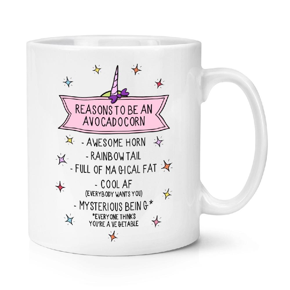 gift base Reasons To Be An Avocadocorn 10oz Mug Cup