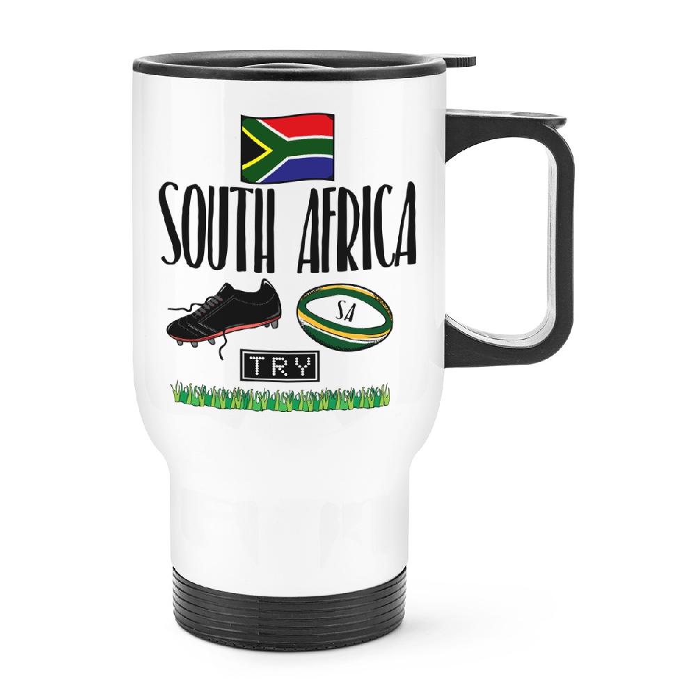 gift base Rugby South Africa Travel Mug Cup With Handle