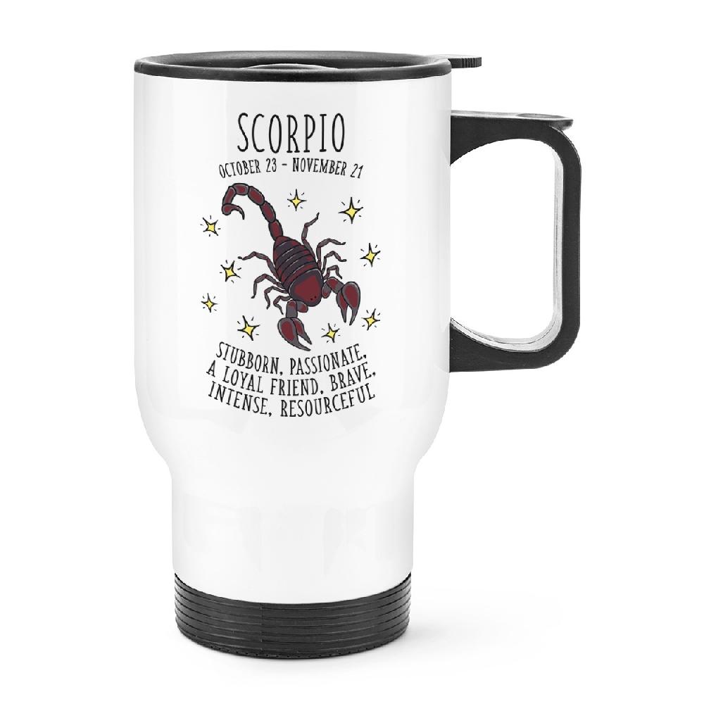 gift base Scorpio Horoscope Travel Mug Cup With Handle