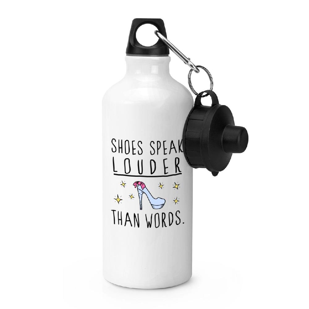 gift base Shoes Speak Louder Than Words Sports Bottle