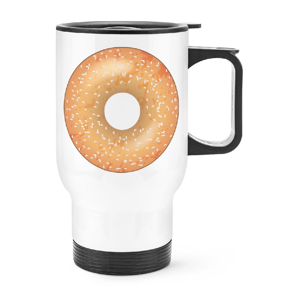 gift base Sprinkled Glazed Doughnut Donut Travel Mug Cup With Handle