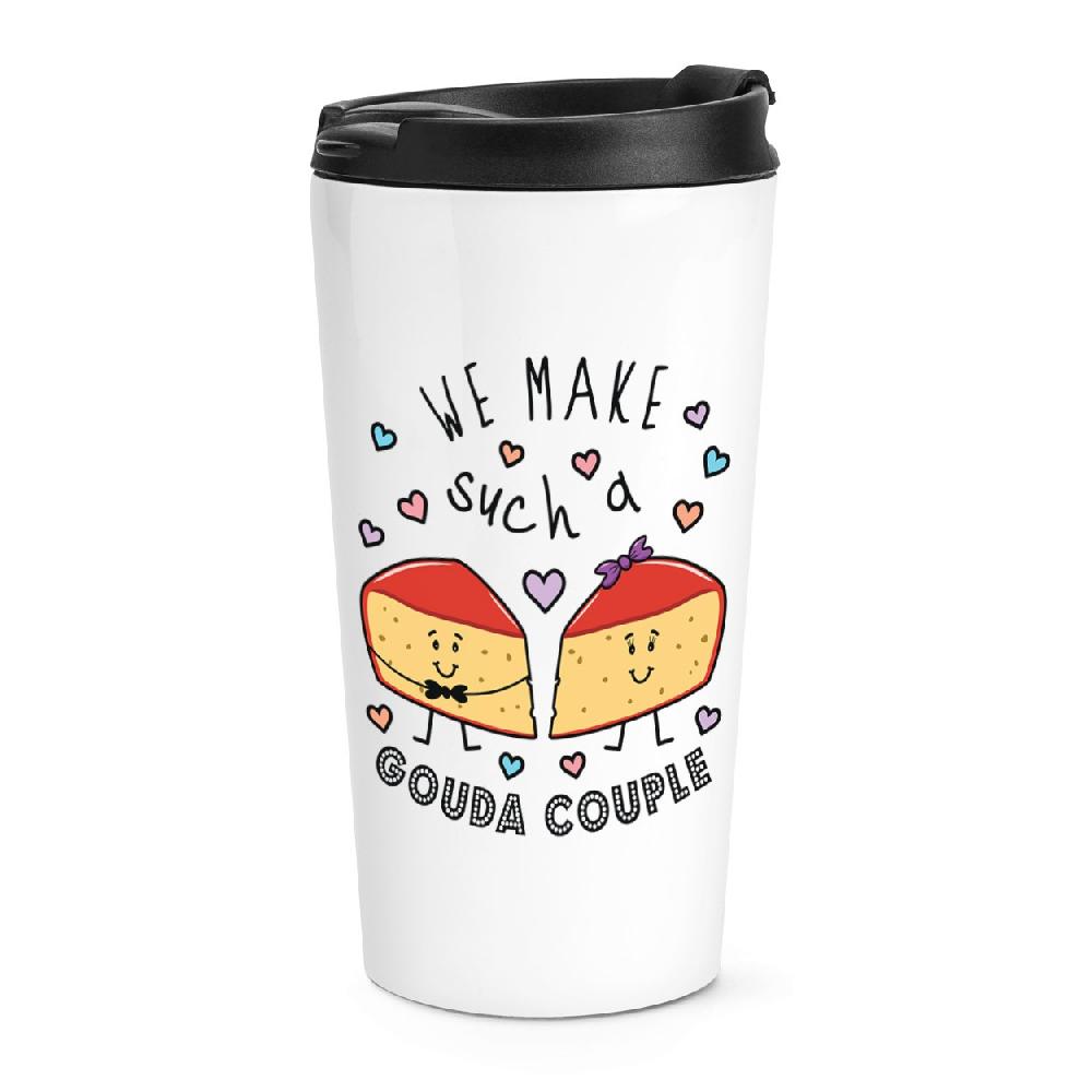 gift base We Make Such A Gouda Couple Travel Mug Cup