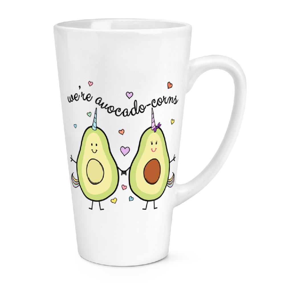 gift base We're Avocadocorns 17oz Large Latte Mug Cup