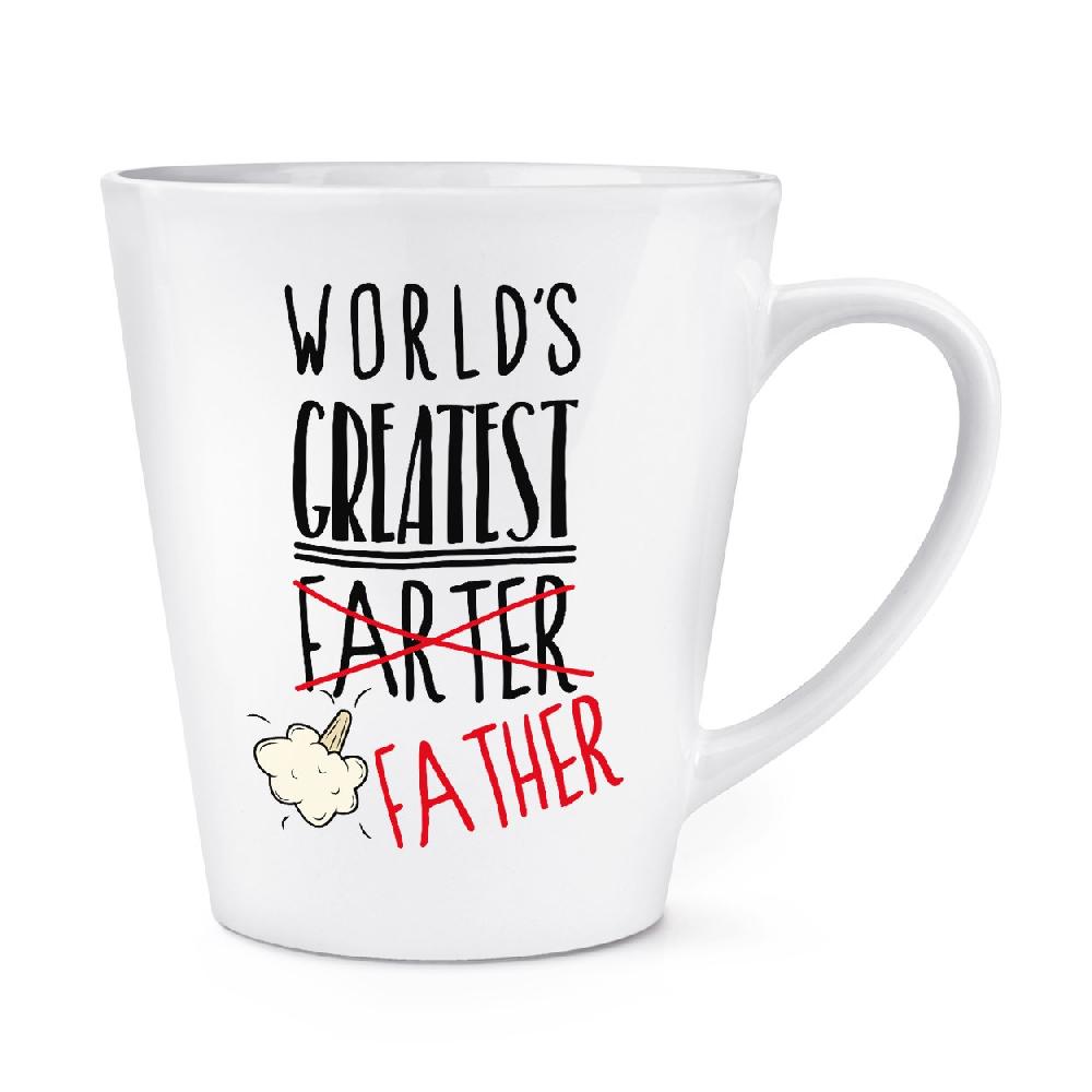 gift base World's Greatest Farter Father 12oz Latte Mug Cup