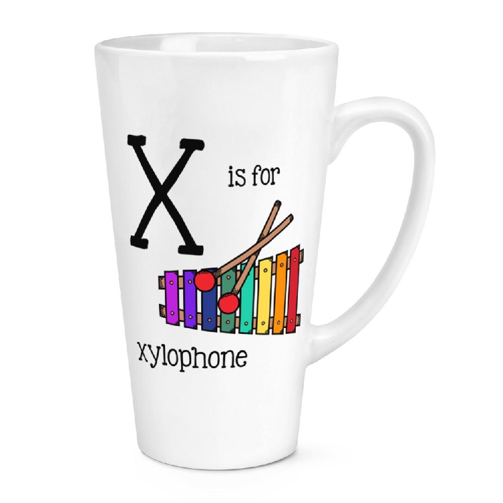 gift base X Is For Xylophone 17oz Large Latte Mug Cup