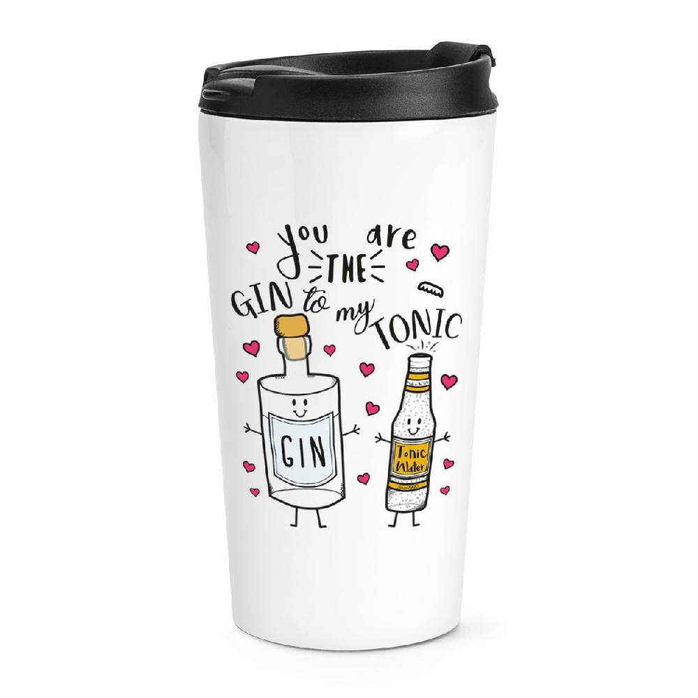 gift base You Are The Gin To My Tonic Travel Mug Cup