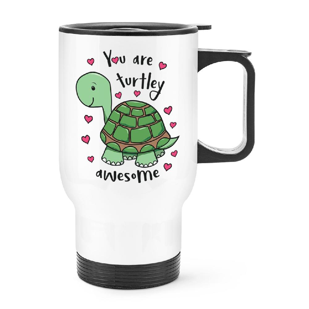 gift base You Are Turtley Awesome Travel Mug Cup With Handle