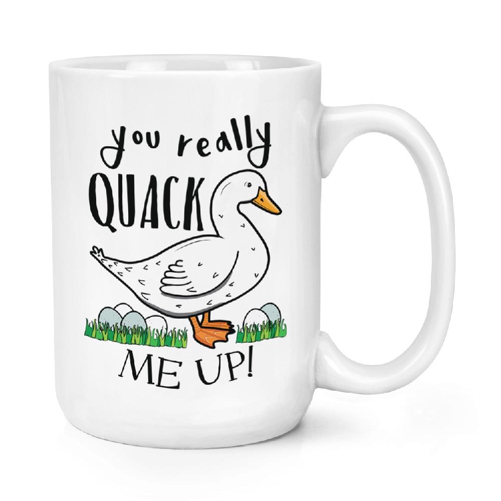 gift base You Really Quack Me Up Duck 15oz Large Mug Cup