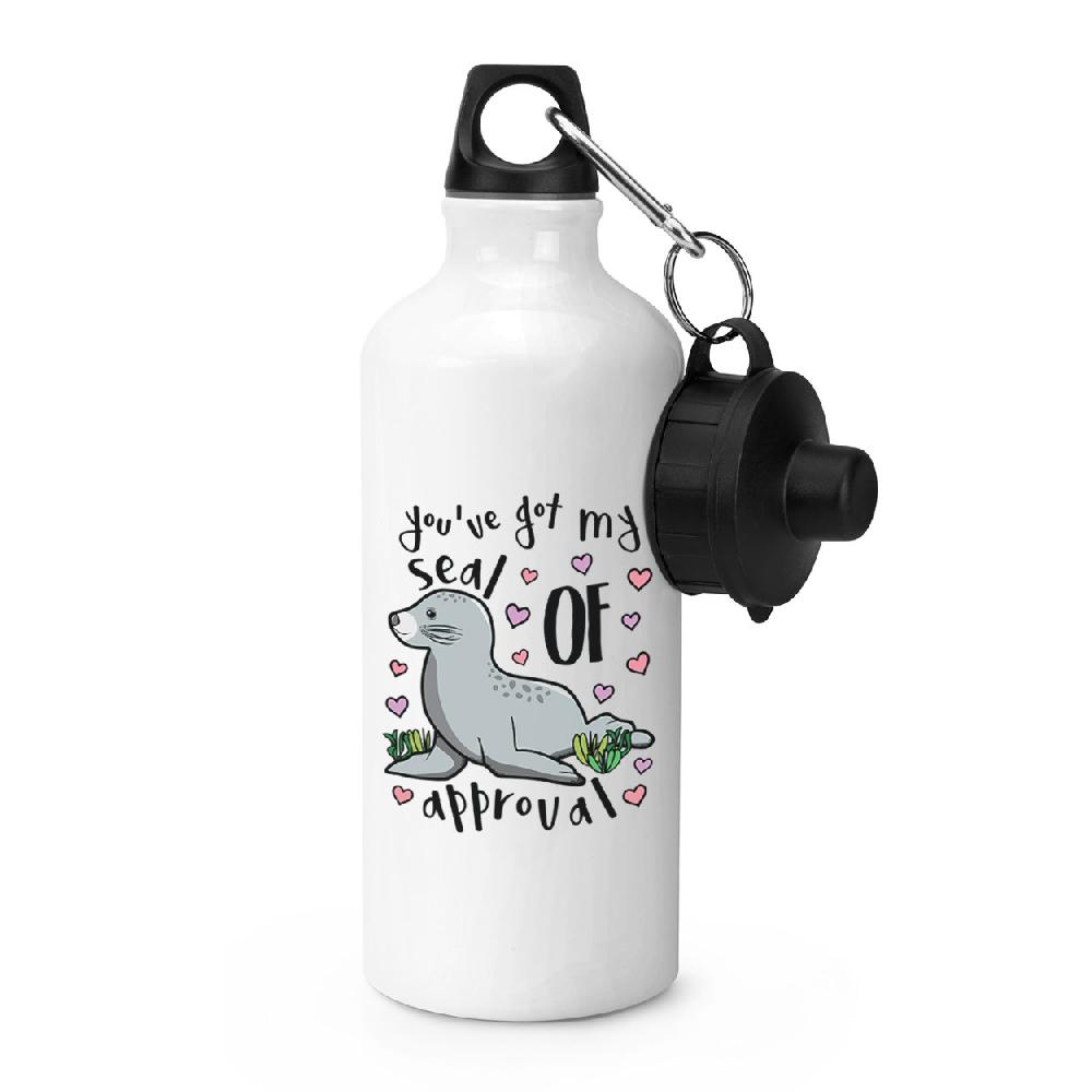 gift base You've Got My Seal Of Approval Sports Bottle