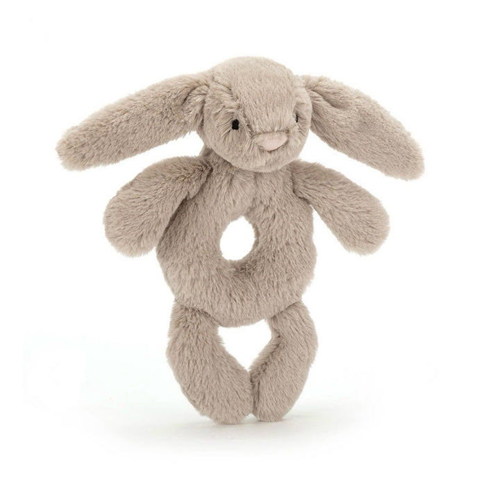 gift base Jellycat Bashful Beige Bunny Ring Rattle