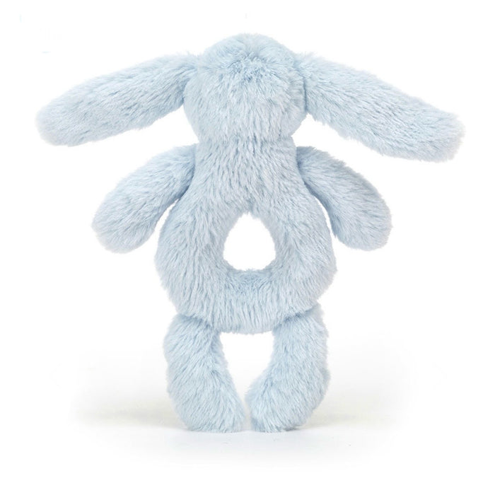 Gift Base Jellycat Bashful Blue Bunny Ring Rattle