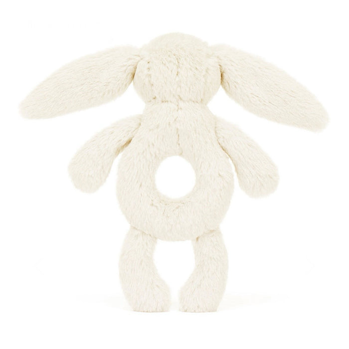 Gift Base Jellycat Bashful Cream Bunny Ring Rattle