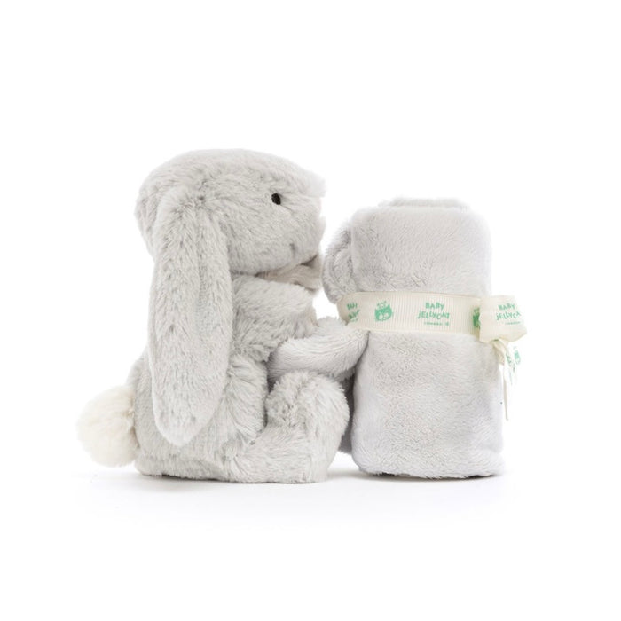 Gift Base Jellycat Bashful Silver Bunny Soother