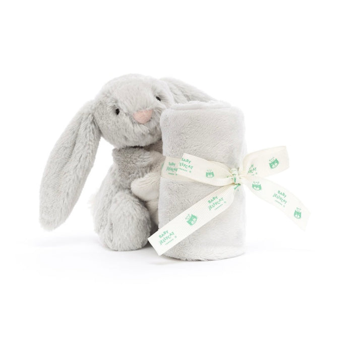 gift base Jellycat Bashful Silver Bunny Soother