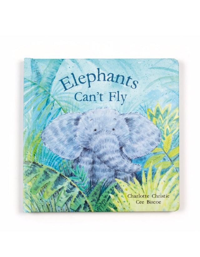 gift base Jellycat Elephants Can't Fly Book