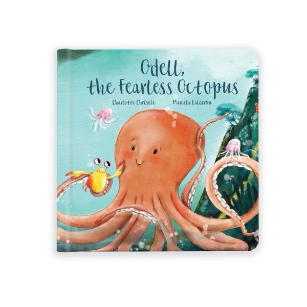 gift base Jellycat Odell The Fearless Octopus Book