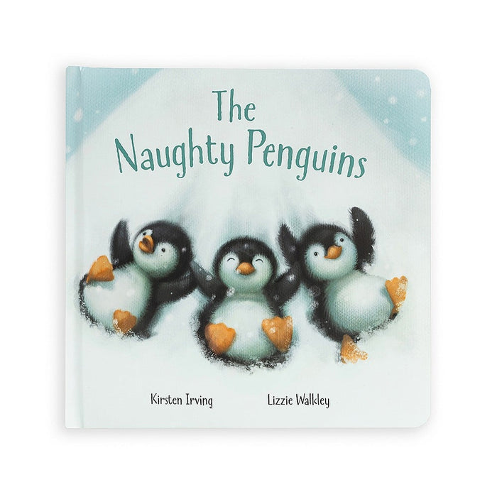 gift base Jellycat The Naughty Penguins Book