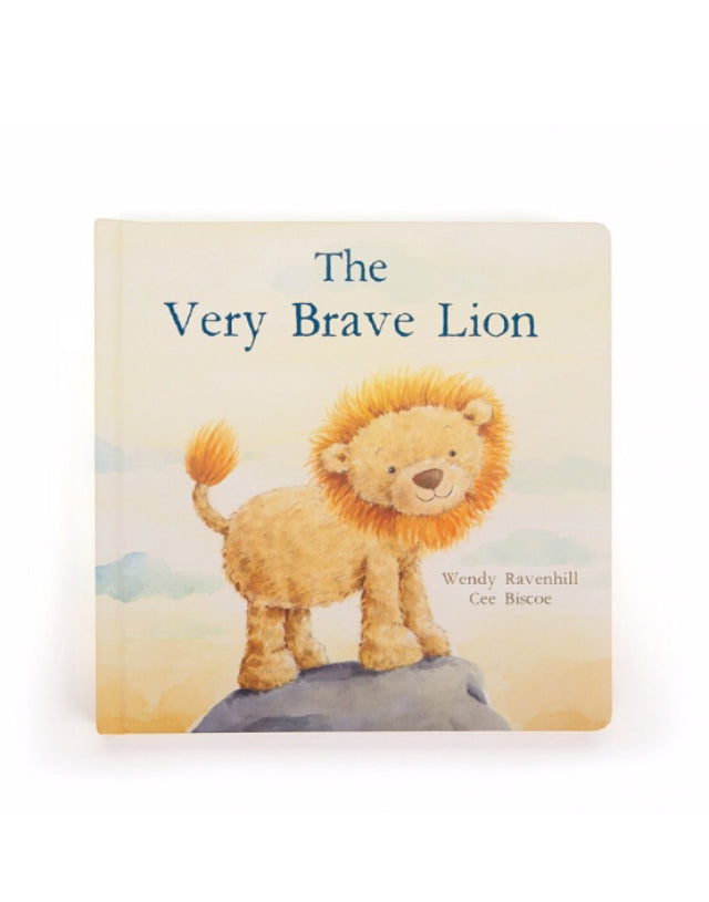 gift base Jellycat The Very Brave Lion Book