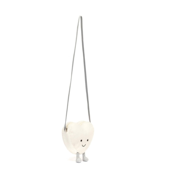 Gift Base Jellycat White Love Heart Bag