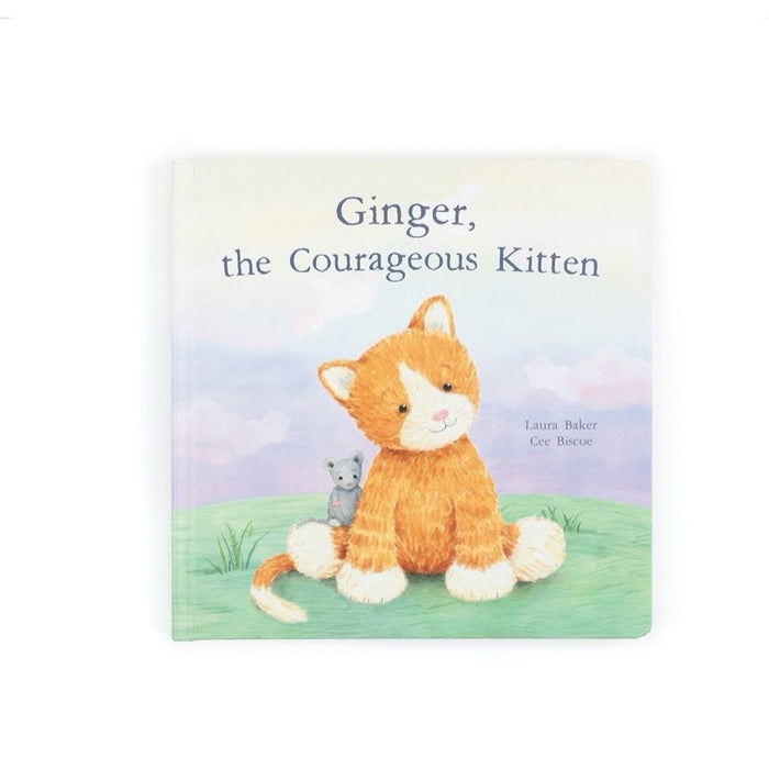 gift base Jellycat Ginger The Courageous Kitten Book