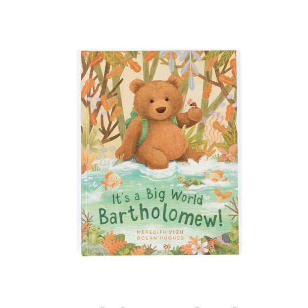 Gift Base Jellycat It's A Big World Bartholomew Book