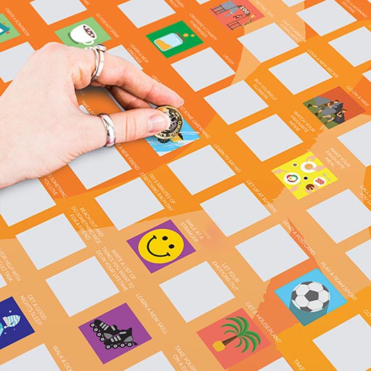 Gift Republic 100 Things To Do For Wellbeing Bucket List