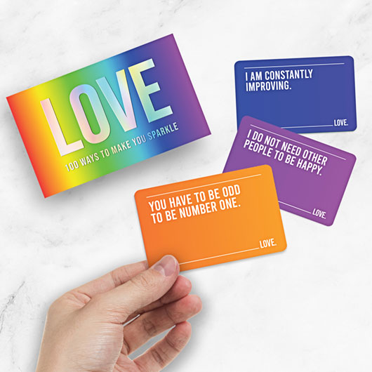 gift republic 100 Ways to Make You Sparkle – Affirmation Cards for Daily Positivity