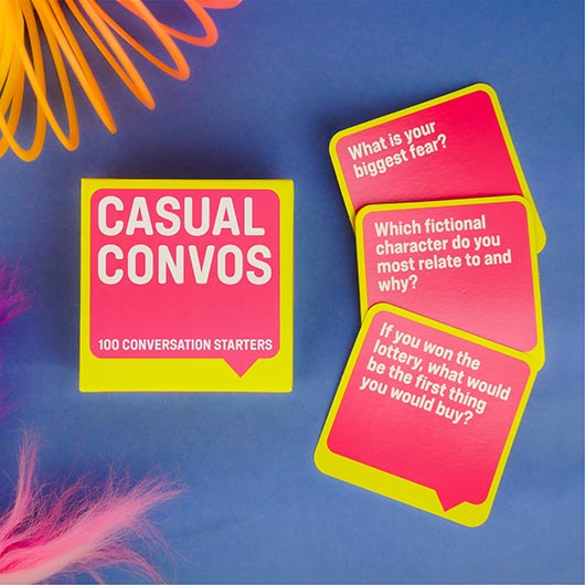 gift republic Casual Convos - 100 Conversation Starters