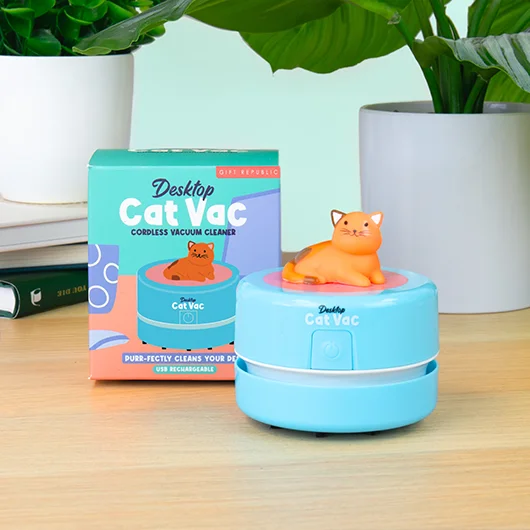 gift republic Desktop Cat Vac - Cordless Vacuum Cleaner