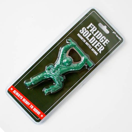 Gift Republic Fridge Soldier Magnetic Bottle Opener