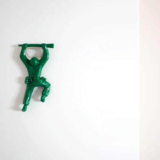 gift republic Fridge Soldier Magnetic Bottle Opener