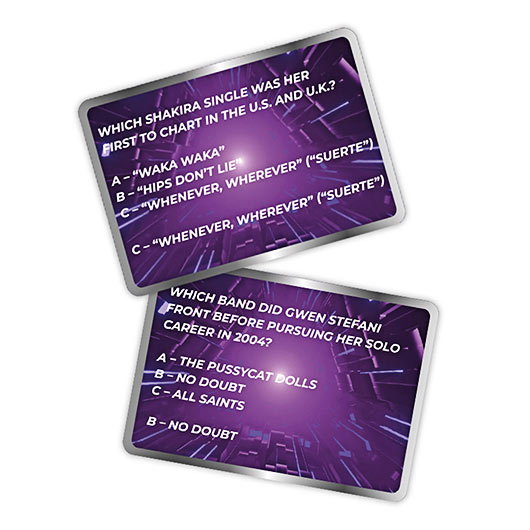 Gift Republic 00s Music Trivia