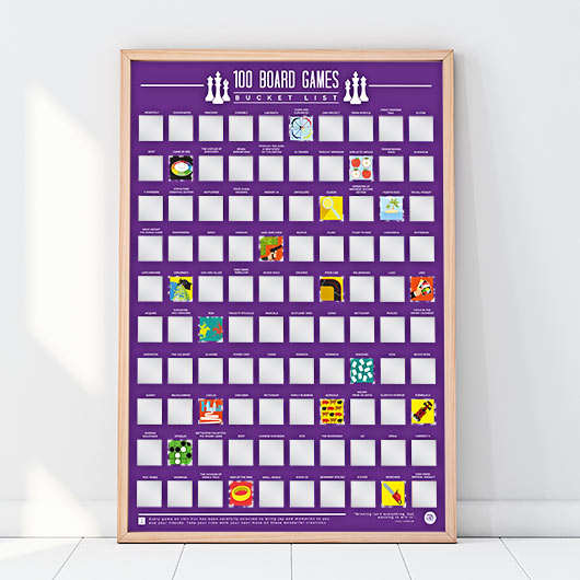 gift republic 100 Board Games Bucket List