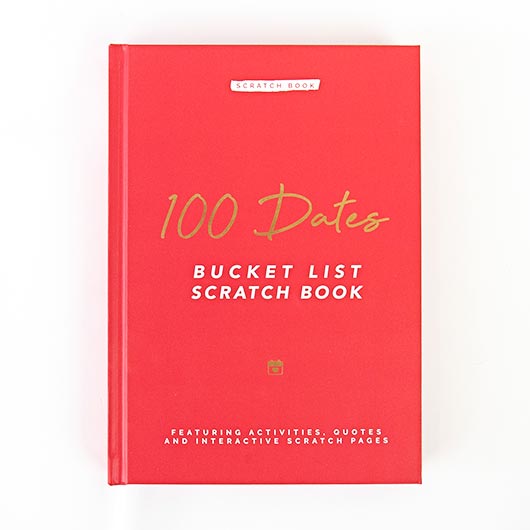 Gift Republic 100 Dates Bucket List Scratch Book