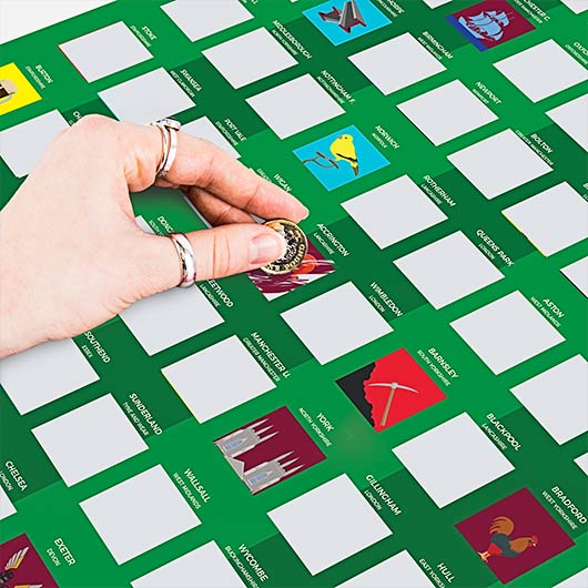 Gift Republic 100 Football Teams Bucket List