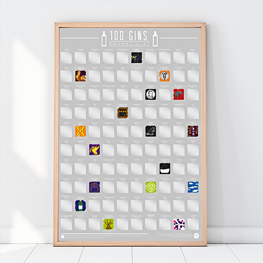 gift republic 100 Gins Bucket List