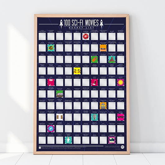 gift republic 100 Sci-Fi Movies Bucket List