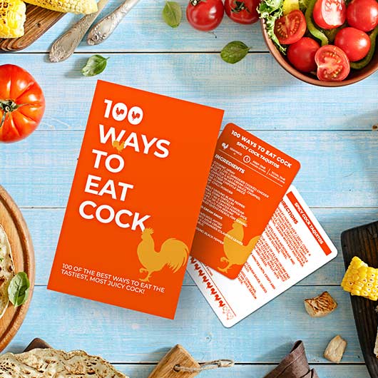 gift republic 100 Ways to Eat Cock