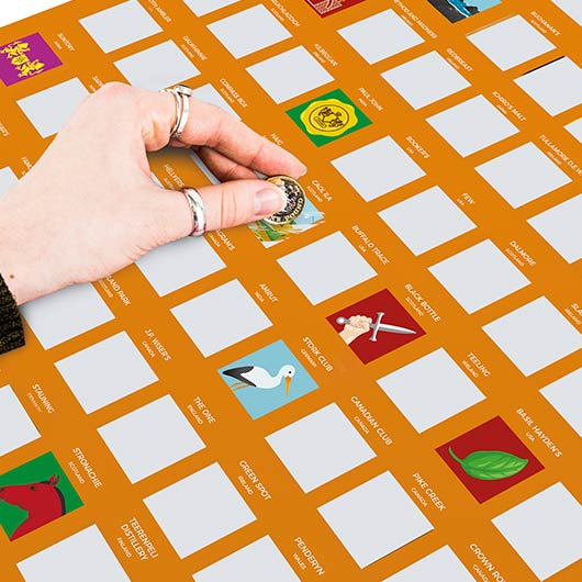 Gift Republic 100 Whiskies Bucket List