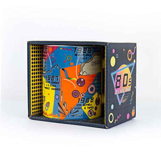 Gift Republic 80s Decade Mug