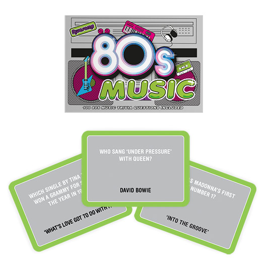 Gift Republic 80s Music Trivia