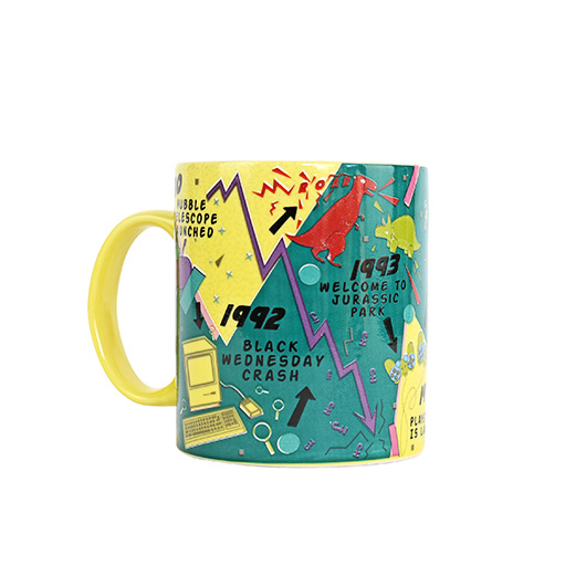 Gift Republic 90s Decade Mug