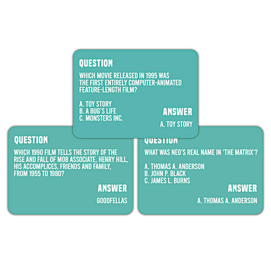 Gift Republic 90s Movie Trivia