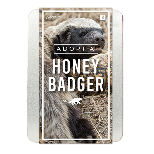 Gift Republic Adopt A Honey Badger