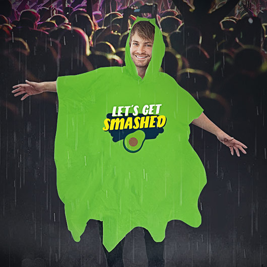 gift republic Avocado Poncho