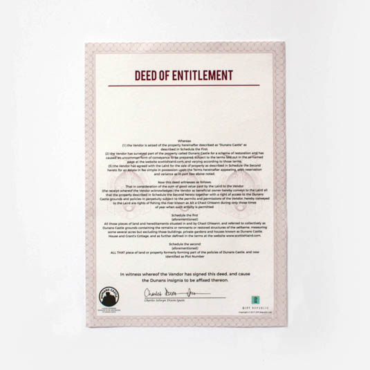 Gift Republic Be A Laird Or Lady