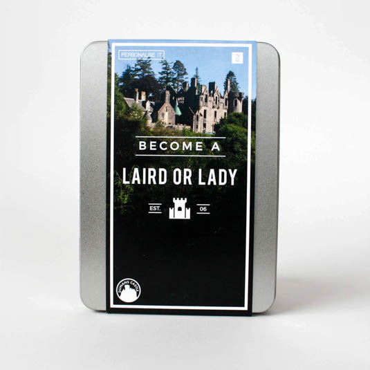 gift republic Be a Laird or Lady